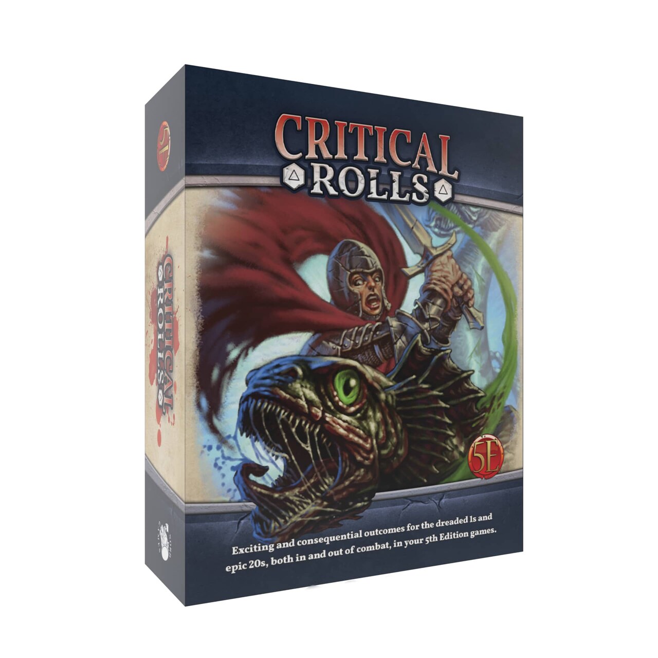 Nord Games: Critical Rolls: Boxed Set - 5e RPG Storytelling Cards, 300 Tarot Sized Cards, Tabletop Roleplaying Game, 5e D&D Compatible